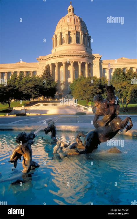 Elk271 1051 Missouri Jefferson City Missouri State Capitol 1918 with ...