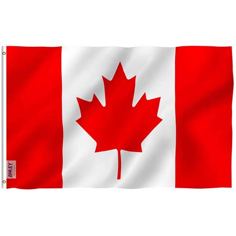 ANLEY Fly Breeze 3x5 Foot Canada Flag - Vivid Color and UV Fade ...