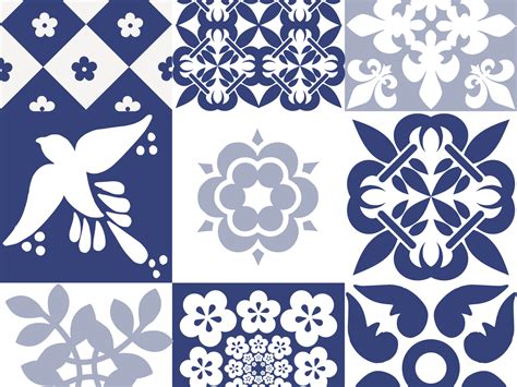 Beautiful traditional Portuguese Azulejos patterns by Wiktoria Matynia ...