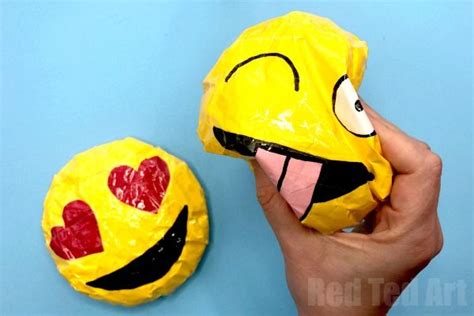 How to make an Emoji Paper Squishy (easy!) - Red Ted Art - Kids Crafts ...