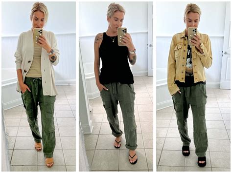 5 Outfit Ideas: Free People's Green Cargo Pants | Cargo pants outfit ...