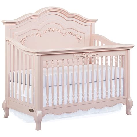 Evolur Aurora 5-In-1 Convertible Crib In Dusty Rose, Greenguard Gold ...