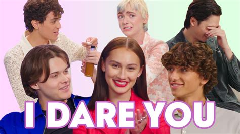 Watch 'The Summer I Turned Pretty' Cast Plays "I Dare You" | I Dare You ...