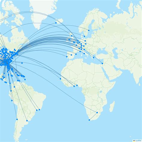 Delta Air Lines routes 2024 – map with all flights - Flight Routes