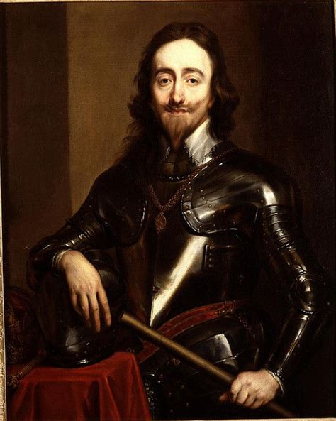 Charles I, King of England, son of James I, grandson of Mary, Queen of ...