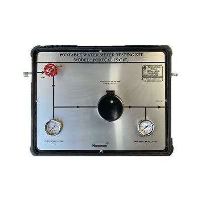 Portable Water Meter Calibration System - Nagman Flow Level Systems And ...