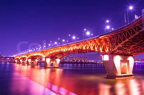 Seongsu bridge in seoul,korea | Stock image | Colourbox