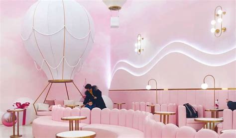 This Bubble Tea Shop In Queens Is Entirely Pink Including A Hot Air ...