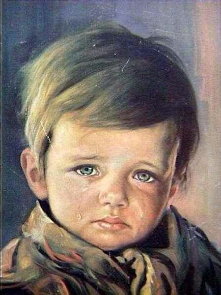 The crying boy _ Giovanni Bragolin L'art Du Portrait, Pencil Portrait ...