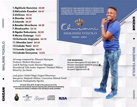 Khuzani Mpungose launches 8th album ‘Inhlinini Yoxolo’ - Political ...