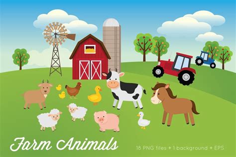 Farm Animals Clip Art