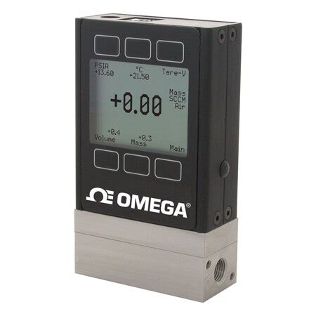 Low Pressure Drop Gas Mass Flow Meters | Omega Engineering