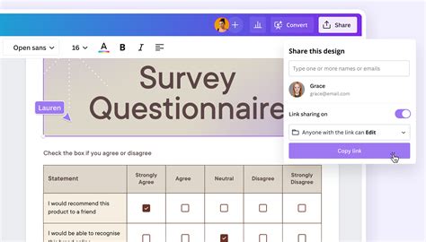 Free Questionnaire Maker - Create Online Questionnaire | Canva