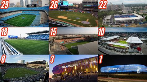 Ranking Every MLS Stadium WORST to FIRST in 2023!