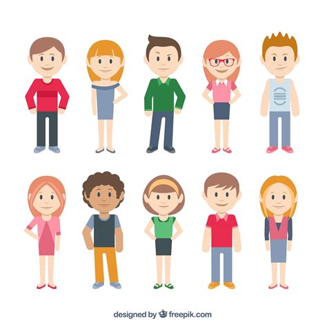 Person Images - Free Download on Freepik | Cartoons vector, Vector free ...