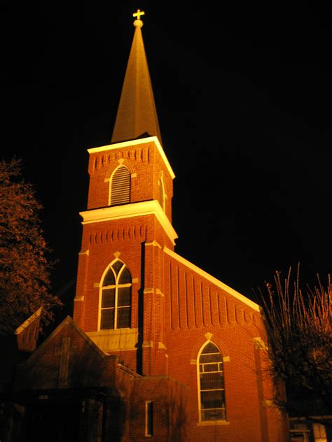 Free photo: Church in night - Church, Dark, Landscape - Free Download ...