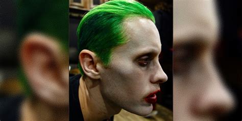 Suicide Squad: Jared Leto Joker Makeup Test Images Show Early Concept