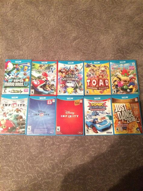 My Wii U Game Collection by AmazingArtist13 on DeviantArt