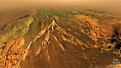 Huygens's descent to Titan's surface - YouTube