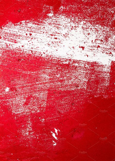 Red painted grunge texture | High-Quality Abstract Stock Photos ...