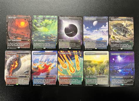 Unfinity Space Themed Shock Lands | MTG App Blog