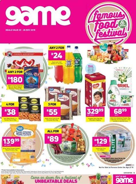 Game Specials Weekly Catalogue 20 November 2019