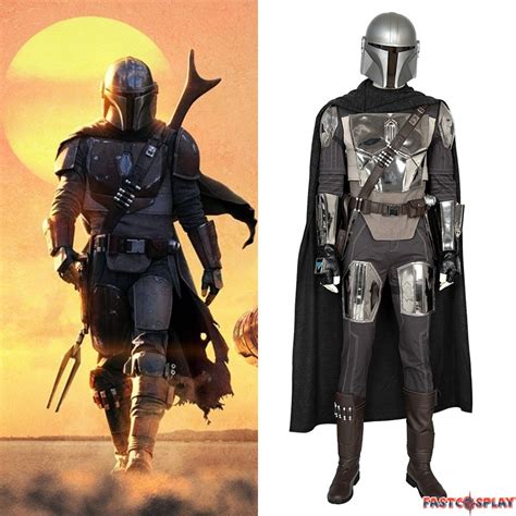 Star Wars The Mandalorian Cosplay Costume Deluxe Outfit