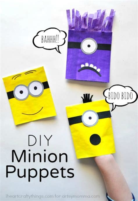 12 Minions crafts for kids who love Despicable Me : Minions Crafts ...