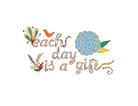 each day is a gift.pdf | Home decor decals, Decor, Print