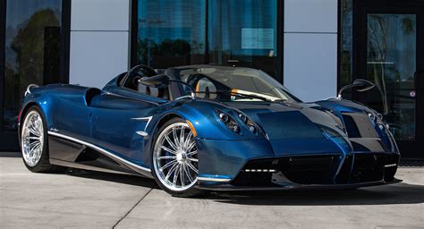 2018 Pagani Huayra Roadster Clad In Blue Carbon Is Just About Perfect ...