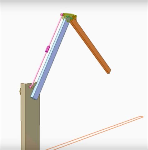 mechanical engineering - How do folding barriers work? - Engineering ...