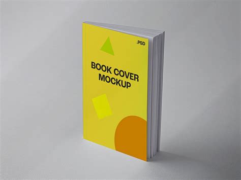 Free Softcover Book Mockup PSD