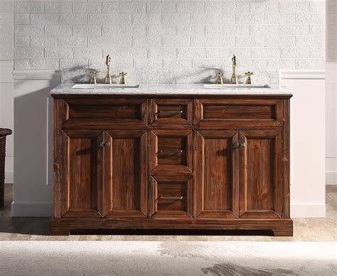 Bathroom Vanity Natural Wood – Rispa