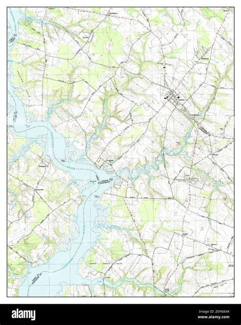 Preston, Maryland, map 1988, 1:24000, United States of America by ...