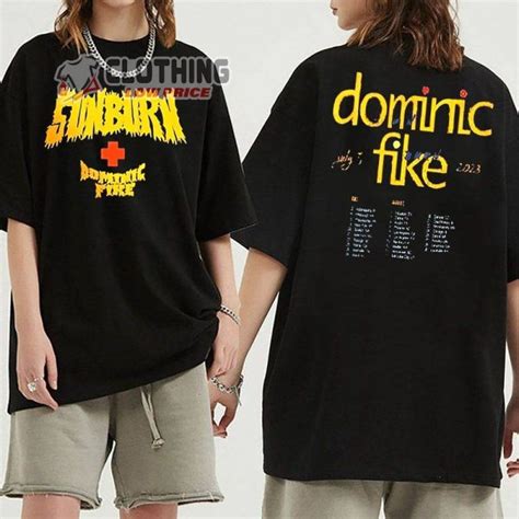 Dominic Fike Sunburn 2023 Tour Merch, Don't Forget About Me Shirt ...