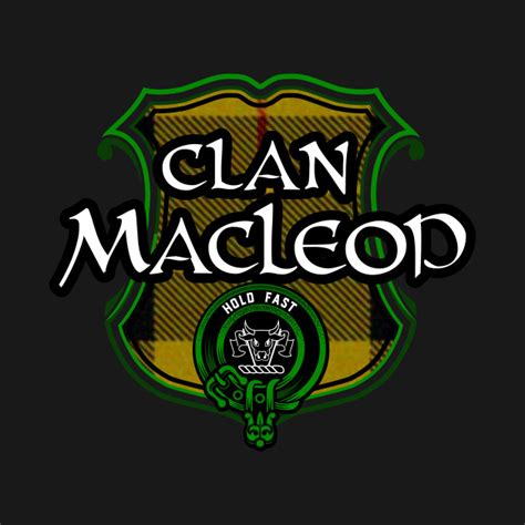 Clan MacLeod Surname Scottish Clan Tartan Crest Badge - Scottish Clan ...