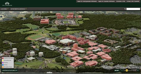 Graphical Layers on Interactive Campus Maps