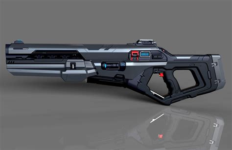 Assault plasma rifle Anime Weapons, Sci Fi Weapons, Weapon Concept Art ...