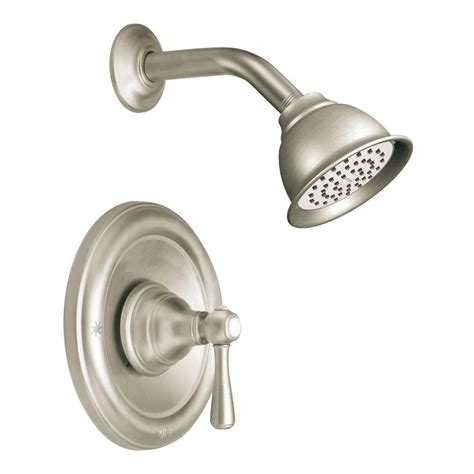 MOEN Kingsley Posi-Temp Single-Handle 1-Spray Shower Faucet Trim Kit in ...