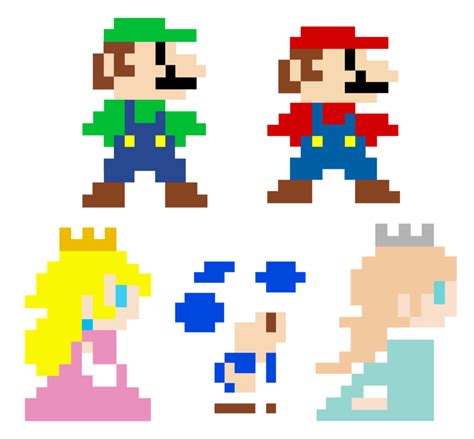 8 Bit Mario Enemies