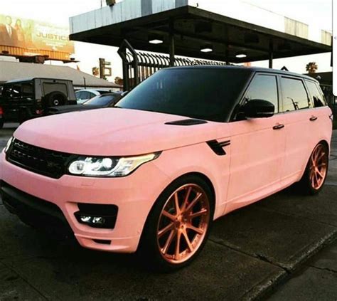 Yessss Matte pink Range Rover !! Just to drive around and… #AlfaRomeo ...