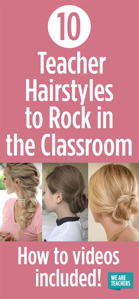 10 Teacher Hairstyles to Rock in the Classroom - WeAreTeachers