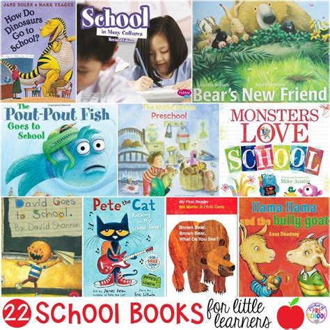 School Books for Little Learners - Pocket of Preschool