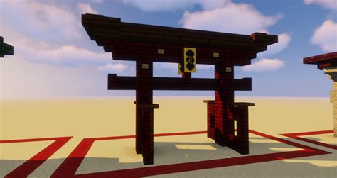 10 Easy Japanese Torii Gate Designs Minecraft Map