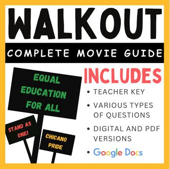 Walkout (2006): Complete Movie Guide by Will Pulgarin | TPT