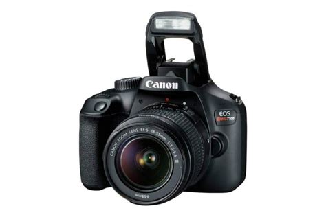 Câmera EOS Rebel T100 com Lente EF-S 18-55mm f/3.5-5.6 III – VN ...