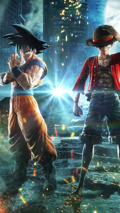 Goku, Monkey D. Luffy y Naruto en Jump Force Fondo de pantalla ID:3709