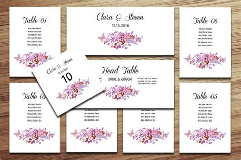 Wedding Seating Chart Template - 16+ Examples in PDF, Word, PSD, Excel ...