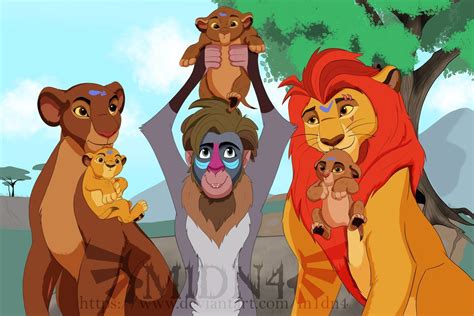 Rani,Kion and Raion,Shizi and Kiniun. by M1dn4 on DeviantArt in 2021 ...