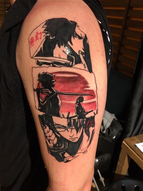 Samurai Champloo themed tattoo. Done by ig: oldcitytattoo (Eskişehir ...